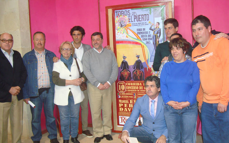 Manuel Escribano, Pérez Mota y David Galán: cartel para la Feria de El Puerto a beneficio de Afanas