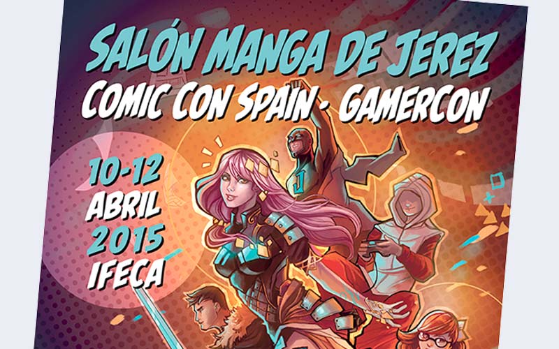 El Salón Manga de Jerez 2015, este fin de semana: tres eventos por el precio de uno
