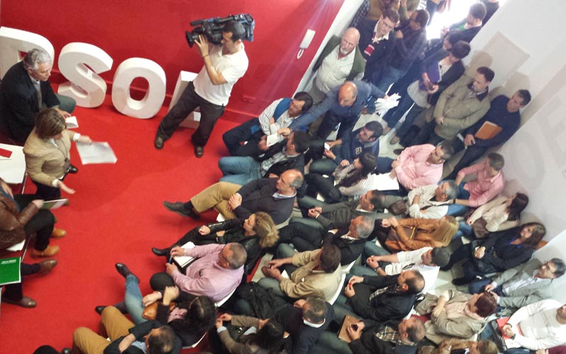 La líder del PSOE provincial pide a los suyos “un esfuerzo” para ganar el 24-M: “no queremos candidatos que no estén en la calle”