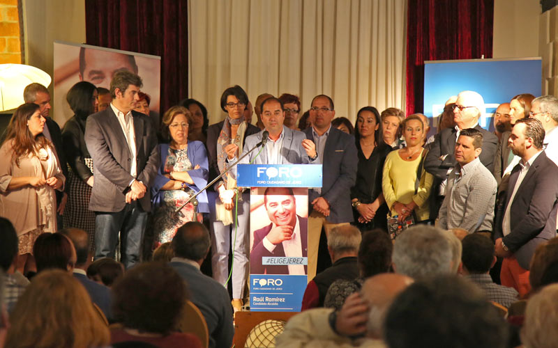 Foro Ciudadano presenta su candidatura al 24-M como la “única alternativa real” para “reconstruir” Jerez
