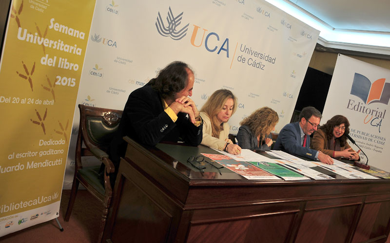 La UCA celebra en sus cuatro campus la III Semana Universitaria del Libro, dedicada a Eduardo Mendicutti