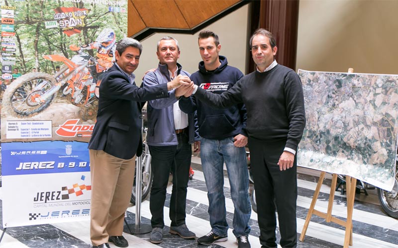 La zona rural de Jerez es sede por primera vez en la historia de una prueba del Campeonato del Mundo de Enduro