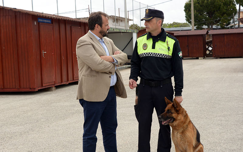 La Policía Local portuense incorporará una unidad canina para controles y registros