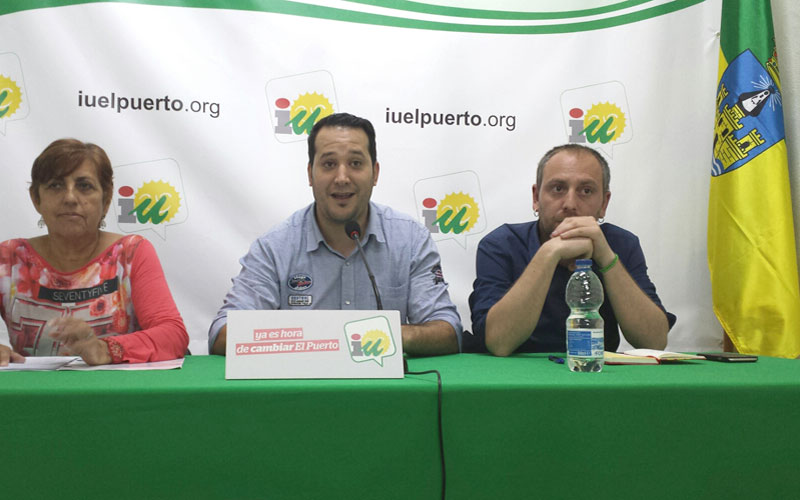 Fernández (IU) considera que si es alcalde de El Puerto tras el 24-M, el Gobierno local “gestionará” y la gente “decidirá”