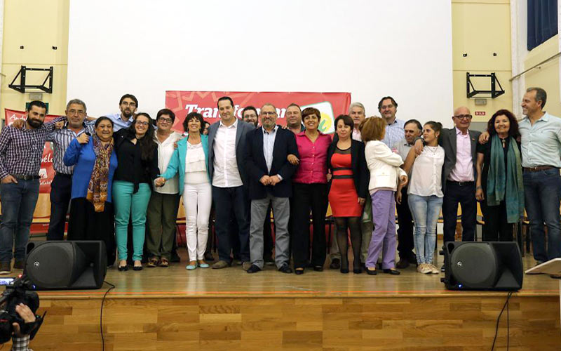 IU presenta públicamente su lista electoral en El Puerto, con el objetivo de “devolver el poder al pueblo”