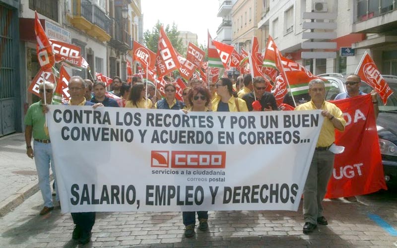 Varias carterías de Cádiz ‘cierran’ durante la primera de las tres huelgas de mayo; Correos llama “a la reflexión” a los sindicatos