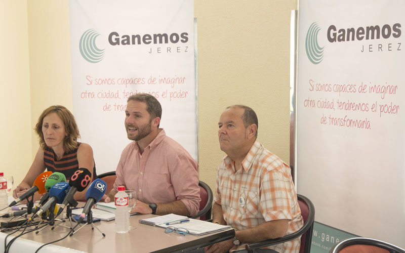 Ganemos Jerez plantea en su programa electoral “garantizar” agua, electricidad y alimentación, y relanzar la economía local
