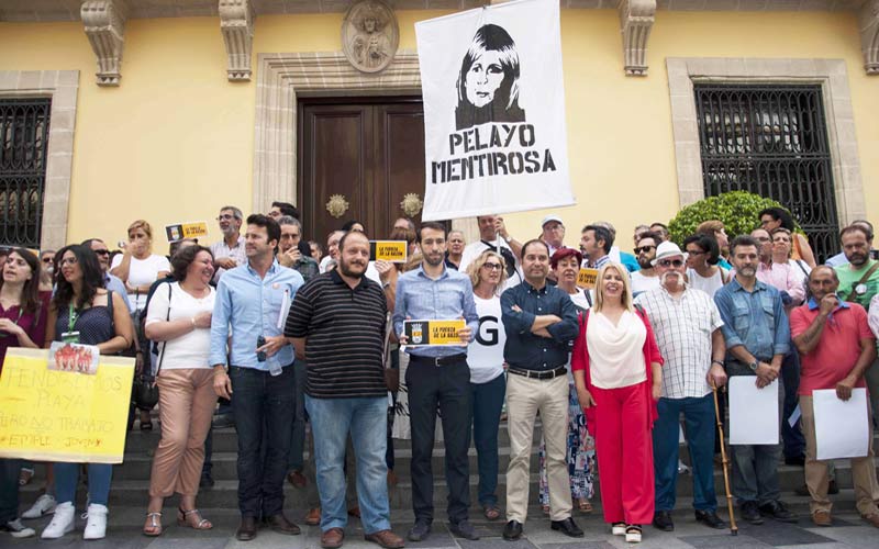 Despedidos por el ERE del Ayuntamiento de Jerez reivindican su readmisión con el respaldo de PSOE, Foro, IU, PA y Ciudadanos