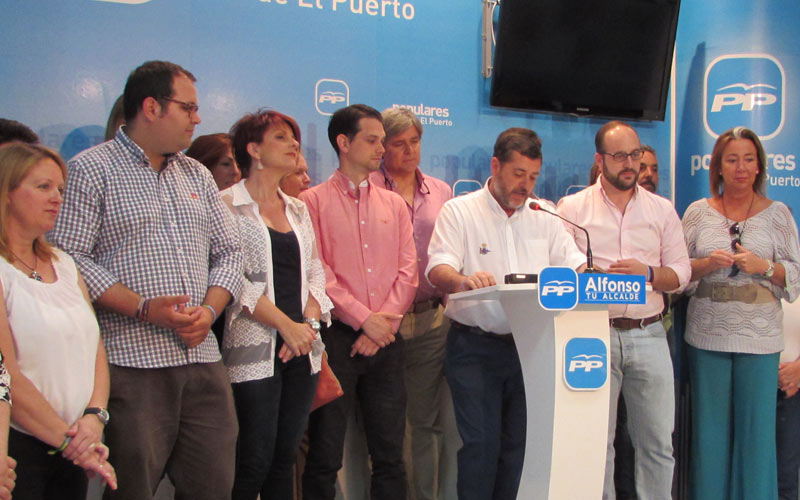 El PP portuense interpreta que “los ciudadanos, con sus votos, han pedido claramente un gobierno en minoría liderado por Candón”