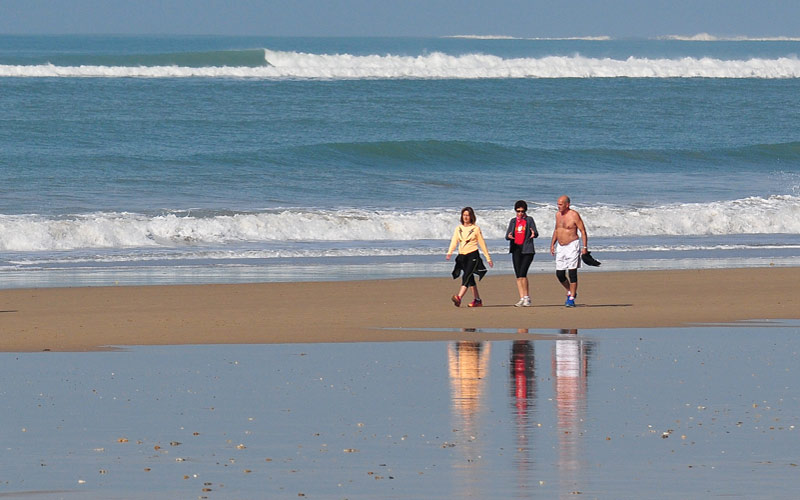 El Consistorio anima a los gaditanos a “dejar huella” por las playas para “mejorar la calidad de vida y la salud”