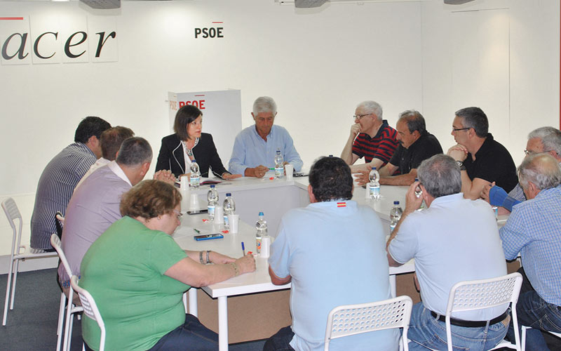Cavada (PSOE) inicia reuniones con agentes económicos y sociales previas a la formación del nuevo Ayuntamiento isleño