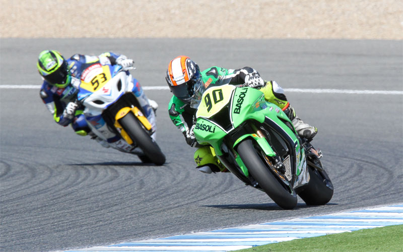 Un chiclanero y un conileño sobresalen en el Campeonato de España de Velocidad disputado en el circuito de Jerez