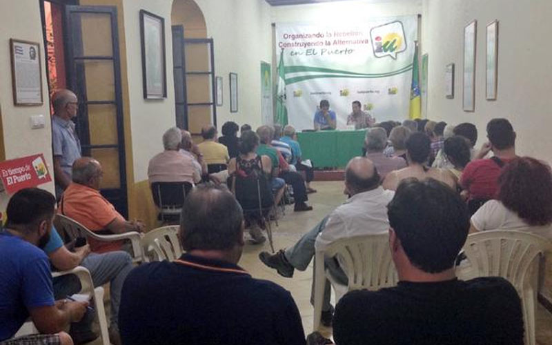 IU aboga por un tripartito “de fuerzas progresistas” para conformar un Gobierno portuense “transformador y estable”