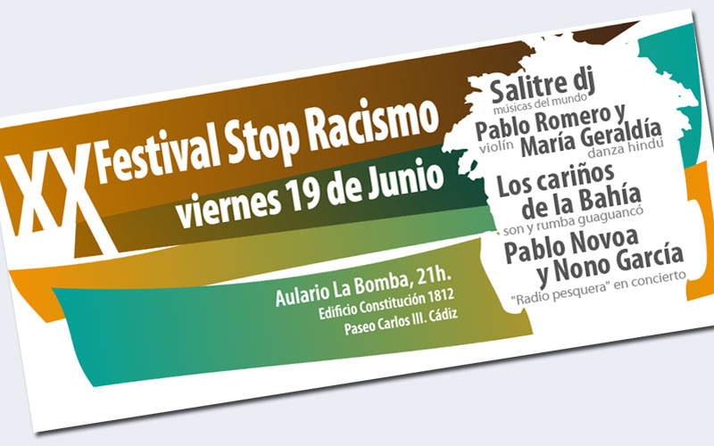 El Festival Stop Racismo cumple 20 ediciones este viernes