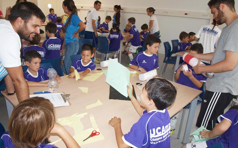 En marcha el III Campus Infantil de Fútbol UCA en Puerto Real