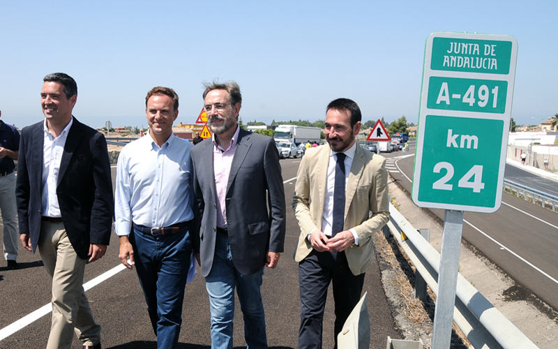 Abre al tráfico el nuevo tramo desdoblado de la A-491 entre El Puerto y Rota tras seis años de ‘complicadas’ obras