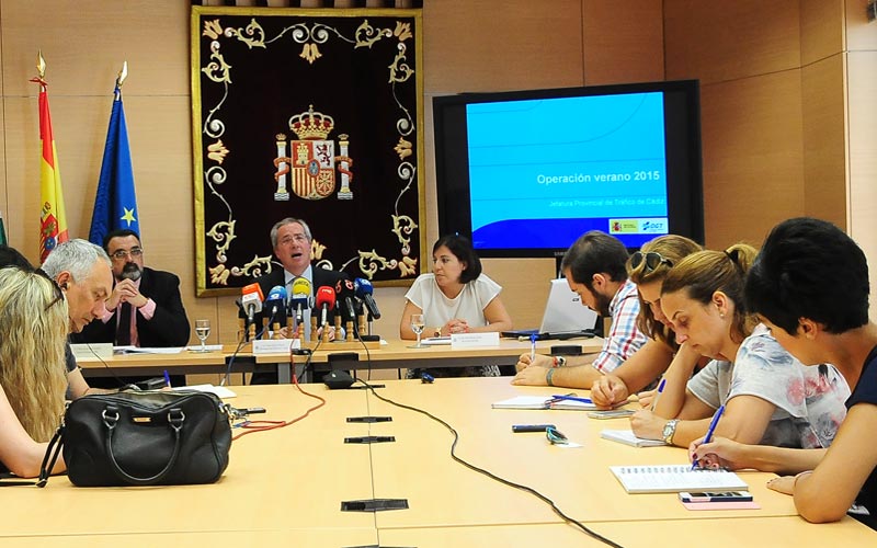 Tráfico prevé 2,4 millones de desplazamientos en las carreteras gaditanas en estos meses de vacaciones de verano