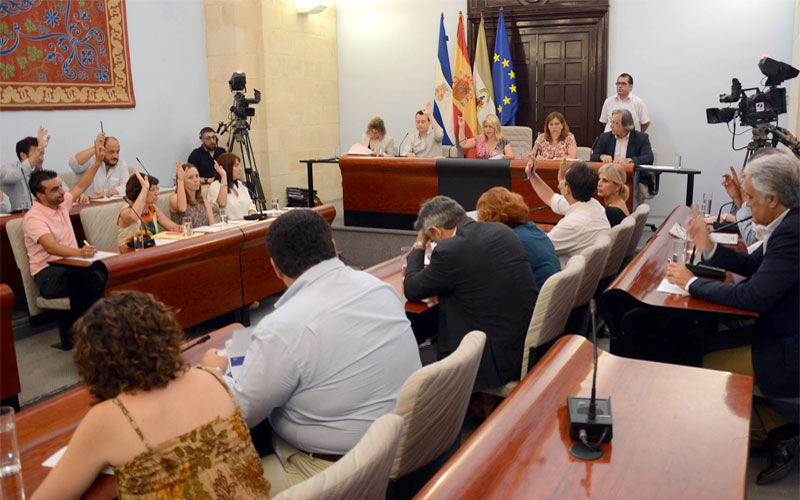 El coste de la estructura política del Ayuntamiento de Jerez se rebaja a la mitad; pero la alcaldesa ganará casi 60.000 euros