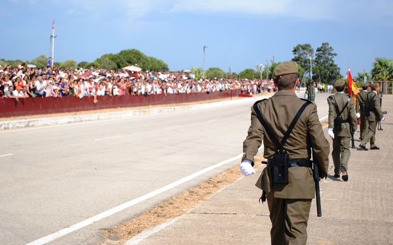 Juran bandera en el Cefot-2 de Camposoto 671 nuevos soldados: “la defensa de España está en buenas manos”