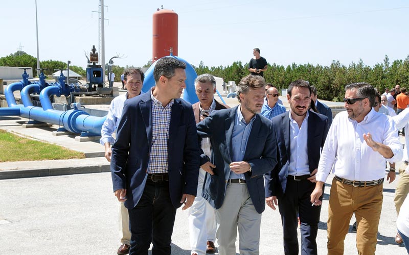 Lista la ampliación de la EDAR de Rota, que ahora podrá asumir la demanda de más de 160.000 habitantes en verano