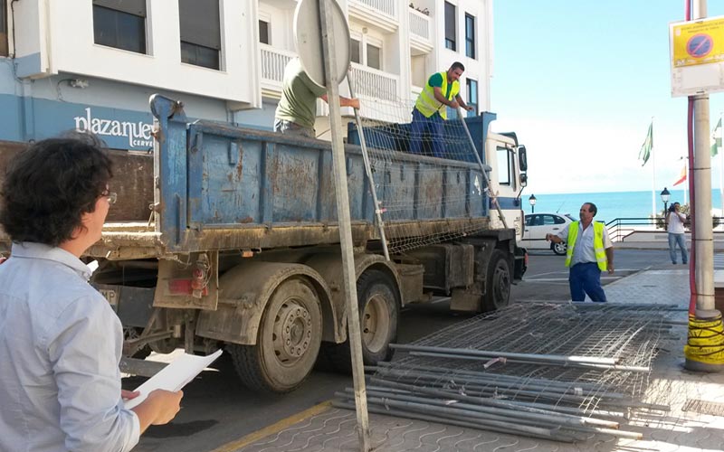 Septiembre llega junto a las obras de mejora en el entorno urbano de La Costilla, que deben finalizar antes de 2016