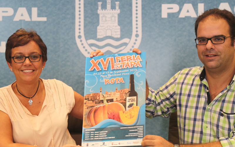 Siete establecimientos participarán en la XVI Feria de la Tapa de Rota, reubicada en la Plaza Bartolomé Pérez