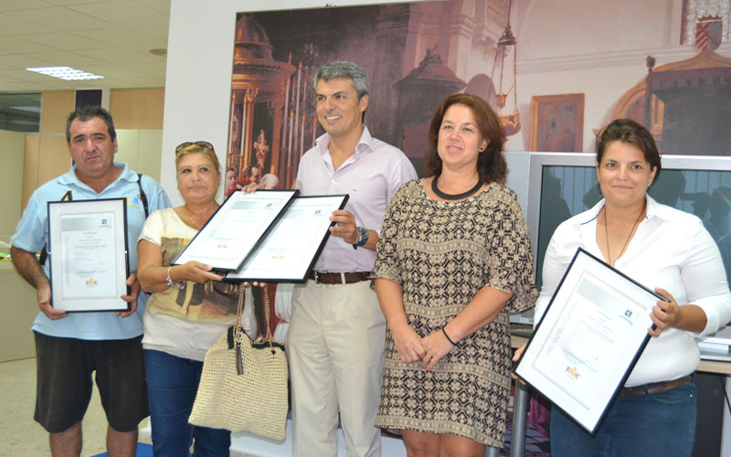 Los chiringuitos de Camposoto podrán presumir el próximo verano de ‘Q de Calidad Turística’