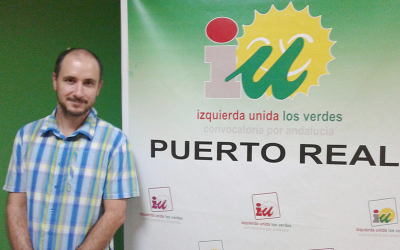 Ismael Cano, nuevo coordinador local de IU en Puerto Real