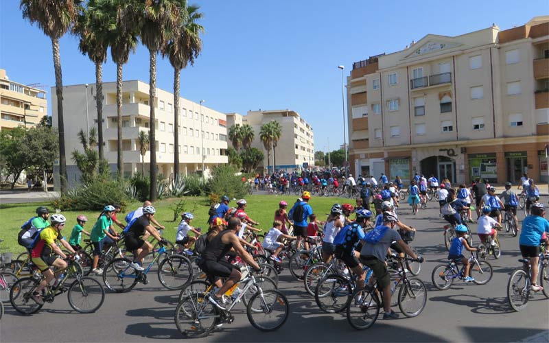 Más de 2.500 jerezanos de todas las edades participan en la Semana Europea de la Movilidad
