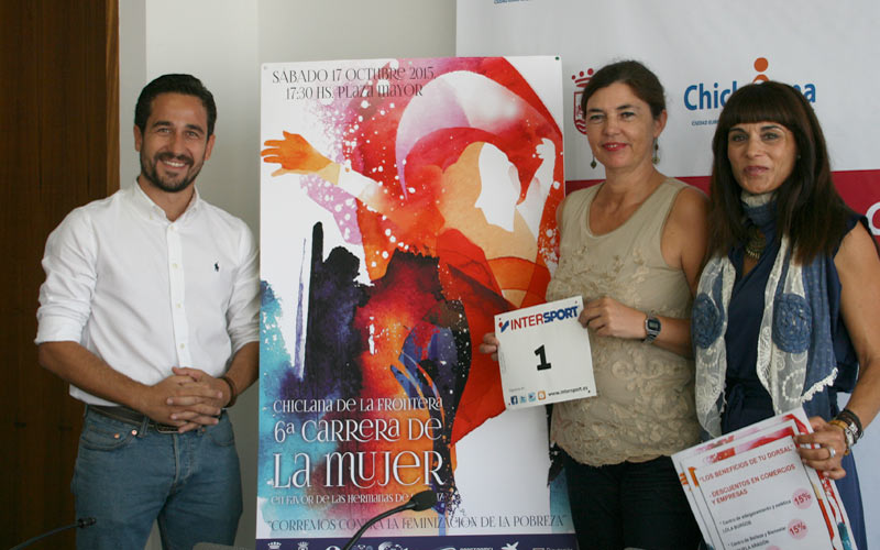 La sexta Carrera de la Mujer se celebrará en el centro chiclanero el sábado día 17 “contra la feminización de la pobreza”