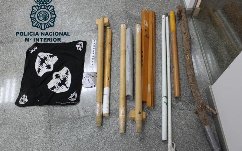 La Policía señala a integrantes de los colectivos Brigadas Amarillas y Hoolls XCD como participantes de la pelea previa al Cádiz B-Xerez