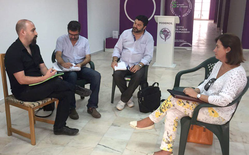 Sí se puede San Fernando se interesa por la situación de las asociaciones de consumidores