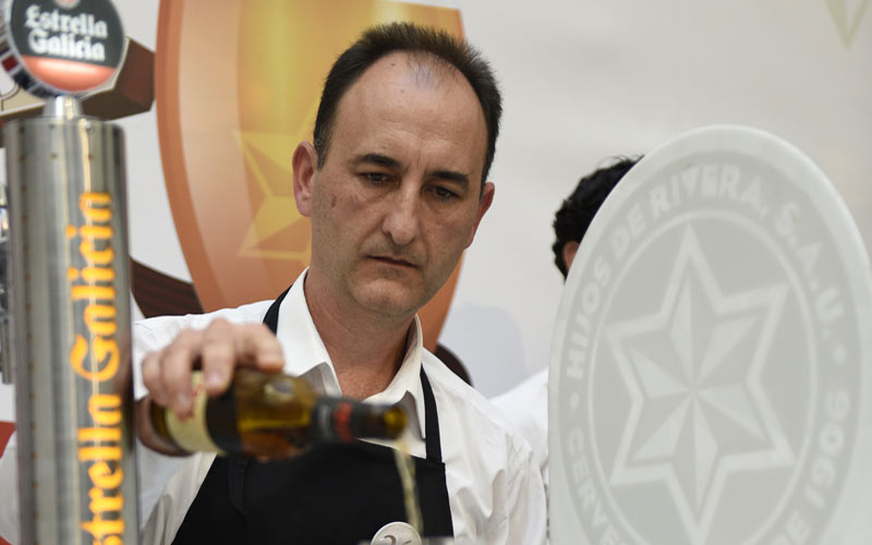 El “mejor tirador” de cerveza de Andalucía es un jerezano