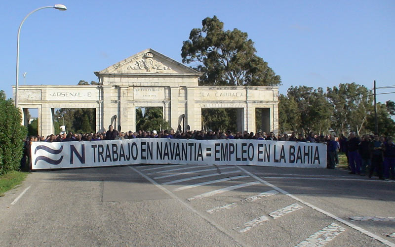“Querrán decir que Navantia se disolverá si no gobierna el PP”