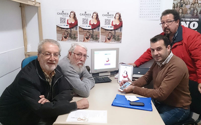 Los vecinos de Casines ya tienen a su disposición una App para denunciar en tiempo real incidencias que detecten en su barrio