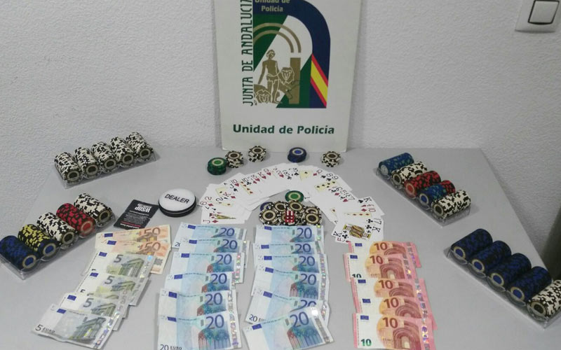 Desmantelado un club ilegal de póker en una nave de Fadricas