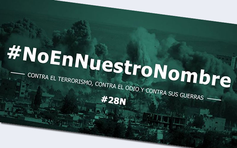 Los gaditanos también están convocados a salir a la calle este sábado 28-N “contra el terrorismo, la islamofobia y sus guerras”