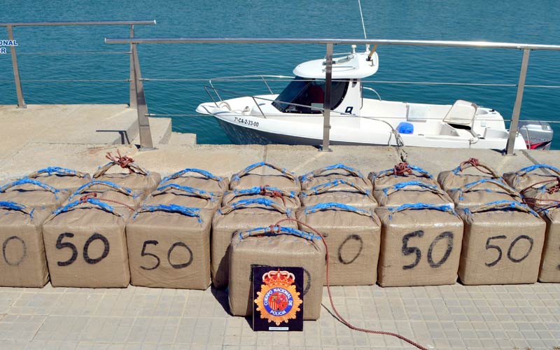 La provincia de Cádiz recibe actualmente alrededor del 60% de toda la droga aprehendida en España para su gestión y destrucción
