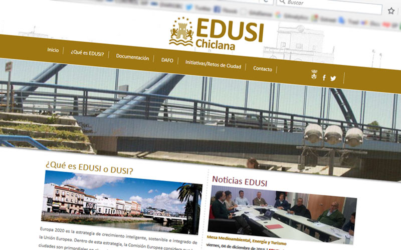 El Ayuntamiento chiclanero trabaja en conseguir hasta 15 millones de euros de fondos europeos para proyectos sostenibles