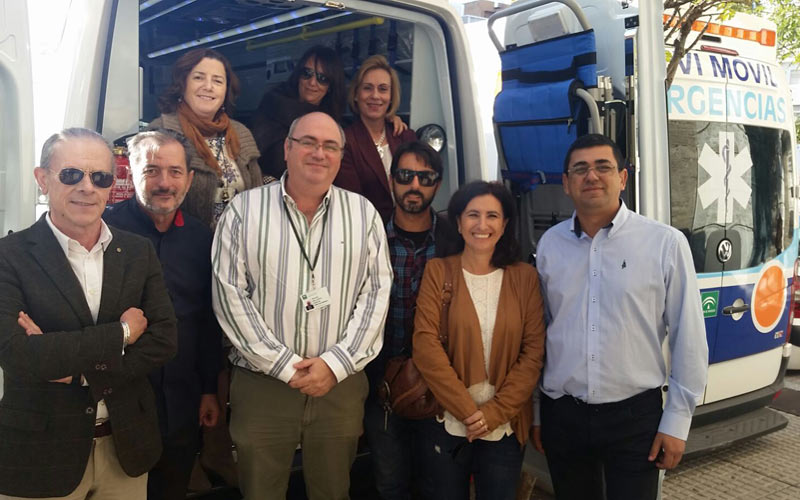 Dos nuevas ambulancias dotadas de los últimos avances para el Dispositivo de Cuidados Críticos y Urgencias en la Bahía de Cádiz