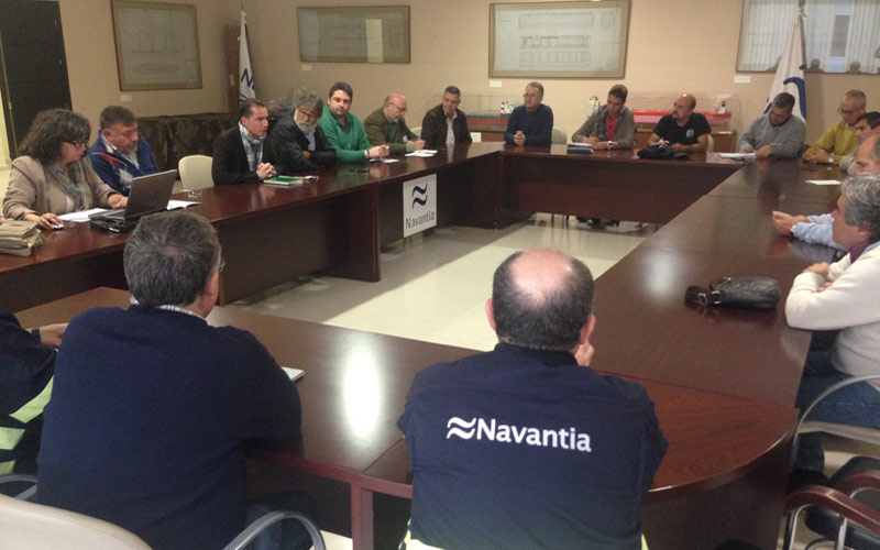 Gutiérrez (Unidad Popular) tiene claro que “el mejor programa económico para la Bahía de Cádiz es meter barcos en los astilleros”