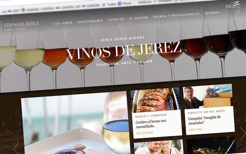 Jerez se convierte en la primera región en el mundo vitivinícola en “utilizar y creer” en el dominio ‘.wine’