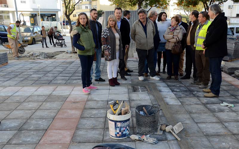 Avanzan las obras de mejora de la barriada Icovesa