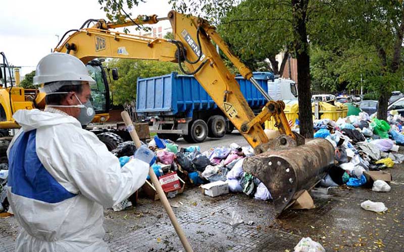 Aplazada en Jerez la amenaza de huelga de basuras en plena Navidad hasta mediados de febrero