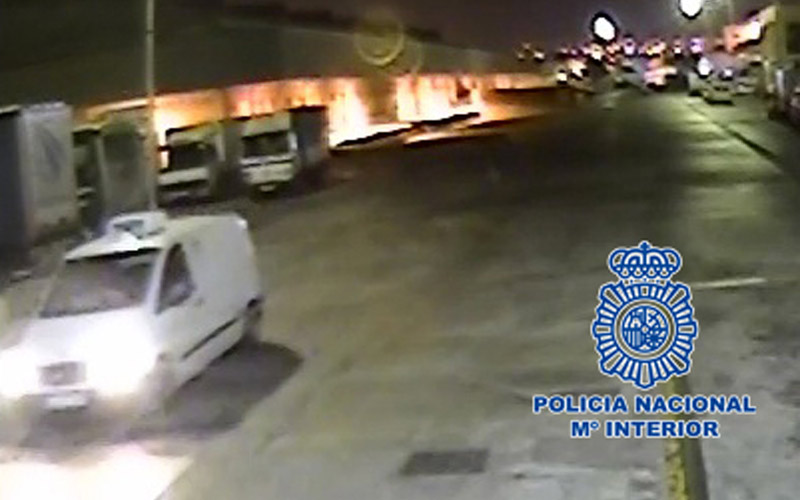 Detenido el ladrón de jamones, embutidos y quesos en una empresa de Merca Jerez semanas antes de las navidades