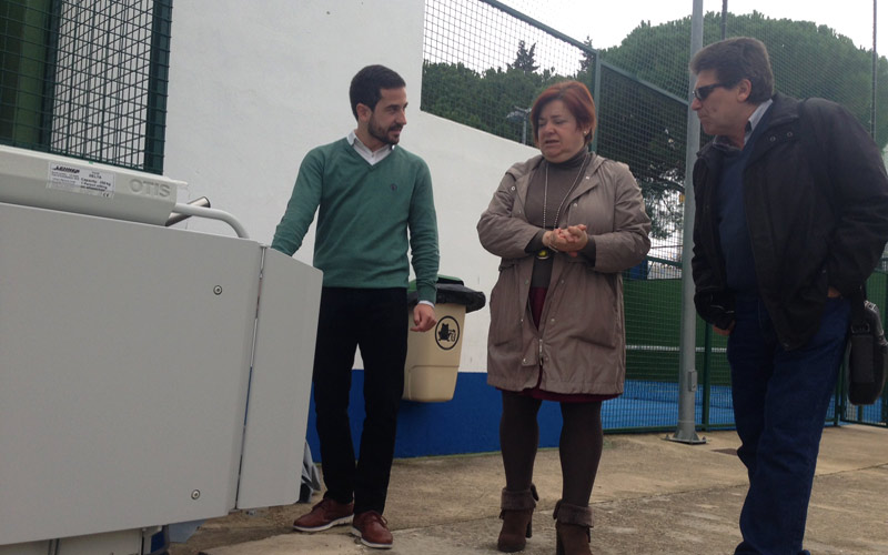 Un polideportivo Santa Ana sin barreras