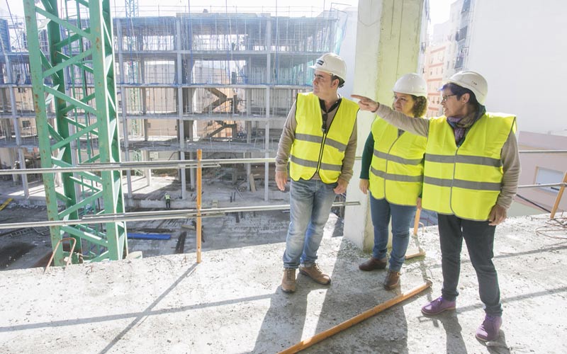La promoción de 135 viviendas en el antiguo solar de la Comandancia Civil, lista en el primer trimestre de 2017