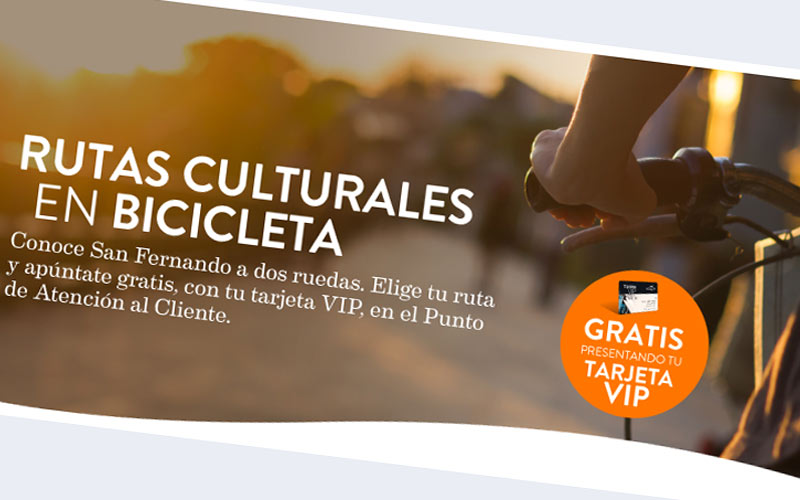 Bahía Sur promueve rutas culturales en bici por La Isla