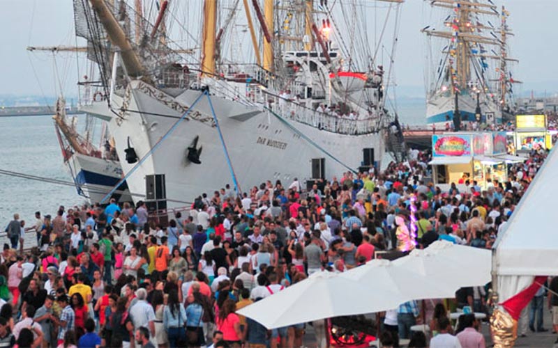 Más de una treintena de barcos ya ha confirmado su escala en Cádiz durante la Regata de Grandes Veleros 2016 de este julio