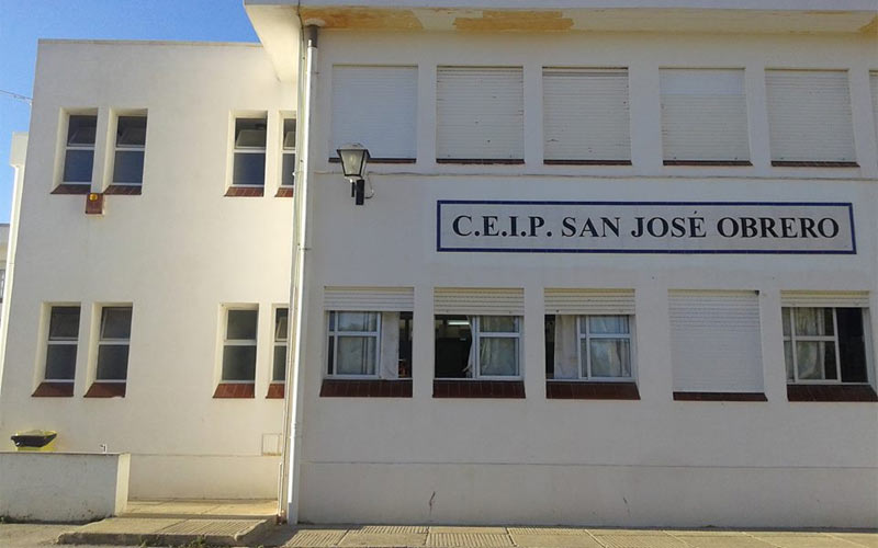 Cerca de 3 millones para la reforma y ampliación del colegio San José Obrero de Jerez y la retirada de sus aulas prefabricadas